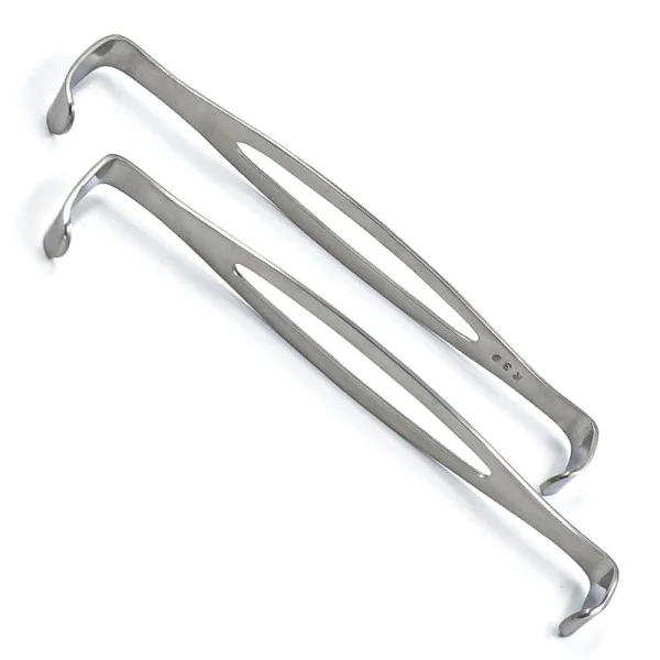 09.PI.420.4. Гачок Фарабефа (Farabeuf) пластинчастий, парний 215 мм. Paradise.